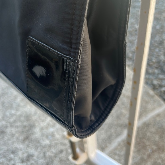 Tory Burch nylon handbag should bag purse black - Picture 9 of 16